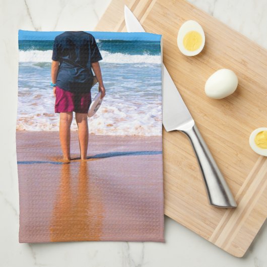 Aangepaste foto en tekst - Uw eigen ontwerp - Mijn Theedoek