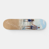 Aangepaste foto en tekst - Uw eigen ontwerp Persoonlijk Skateboard (Horizontaal)