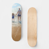 Aangepaste foto en tekst - Uw eigen ontwerp Persoonlijk Skateboard (Voorkant)