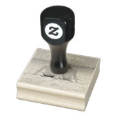 Aangepaste foto en tekst - Uw eigen ontwerp - Roma Rubberstempel (Stempel)