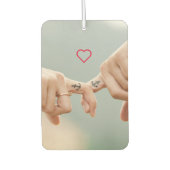 Aangepaste foto en tekst uw eigen ontwerp - Romant Luchtverfrisser (Voorkant)