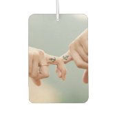 Aangepaste foto en tekst uw eigen ontwerp - Romant Luchtverfrisser (Voorkant)