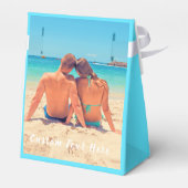 Aangepaste foto en tekst - Uw eigen ontwerp - Spec Bedankdoosjes (Achterkant)