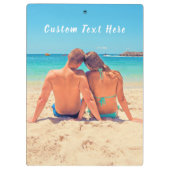 Aangepaste foto en tekst - Uw eigen ontwerp - Spec Klembord (Achterkant)