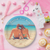 Aangepaste foto en tekst - Uw eigen ontwerp - Spec Papieren Bordje (Feest)