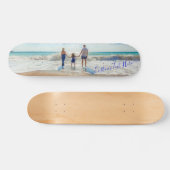 Aangepaste foto en tekst - Uw eigen ontwerp - Spec Persoonlijk Skateboard (Horizontaal)