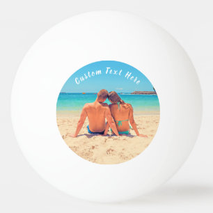 Aangepaste foto en tekst - Uw eigen ontwerp - Spec Pingpongbal