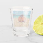 Aangepaste foto en tekst - Uw eigen ontwerp - Spec Shot Glas (Achterkant)