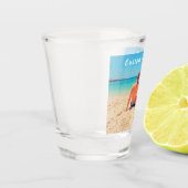 Aangepaste foto en tekst - Uw eigen ontwerp - Spec Shot Glas (Links)