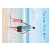 Aangepaste foto en tekst - Uw eigen ontwerp - Spec Tafelkleed (Voorkant (Horizontaal))