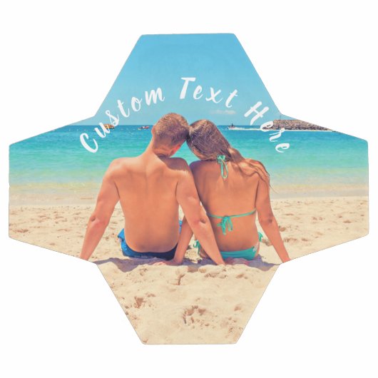 Aangepaste foto en tekst - Uw eigen ontwerp - Spec Voetbal (Enkel)