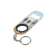 Aangepaste foto en tekst - Uw eigen ontwerp - Unie Mini Flessenopener (Achterkant Gekanteld)