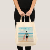 Aangepaste foto en tekst - Uw eigen ontwerp - voor Tote Bag (Voorkant (product))