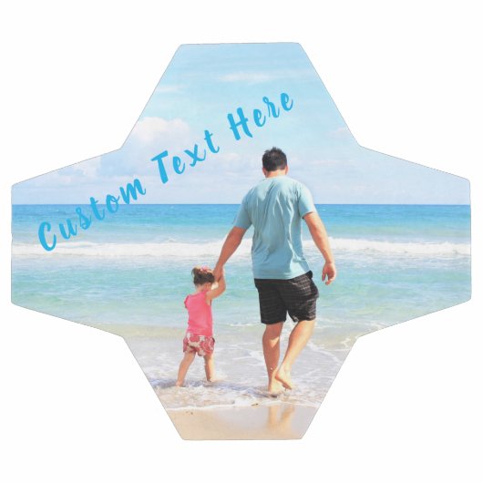 Aangepaste foto en tekst - Uw eigen ontwerp - voor Voetbal (Enkel)