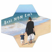 Aangepaste foto en tekst Uw ontwerp - Beste MOM oo Voetbal (Enkel)