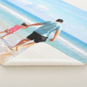 Aangepaste foto en tekst - Uw ontwerp voor DAD Sherpa Deken (3/4)