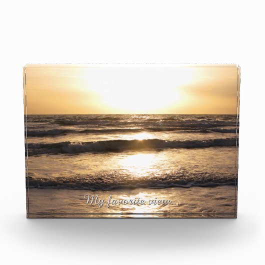 Aangepaste foto en tekst van favoriete Uitzicht (Voorkant)