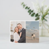 Aangepaste foto- en tekstansichtkaart  briefkaart (Staand voorkant)