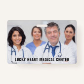 Aangepaste foto- en tekstbadjes voor medisch of zi badge (Voorkant)