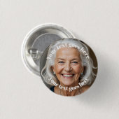 Aangepaste foto- en tekstfeestfunctie badge knop ronde button 3,2 cm (Voorkant /achterkant)