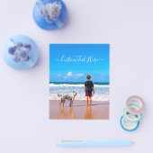 Aangepaste foto- en tekstflyer Uw eigen ontwerp Flyer (Enkel)