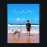 Aangepaste foto- en tekstflyer Uw eigen ontwerp Flyer<br><div class="desc">Aangepaste foto- en tekstflyers - Uw eigen ontwerp - Gepersonaliseerde familie / vrienden of persoonlijke flyer / cadeau - Uw foto en tekst toevoegen - Formaat wijzigen en verplaatsen of verwijderen en elementen / tekst toevoegen met aanpassingstool! Kies / voeg je favoriete lettertype / tekstkleur toe! U kunt dit ontwerp...</div>