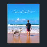 Aangepaste foto- en tekstflyer Uw eigen ontwerp Flyer<br><div class="desc">Aangepaste foto- en tekstflyers - Uw eigen ontwerp - Gepersonaliseerde familie / vrienden of persoonlijke flyer / cadeau - Uw foto en tekst toevoegen - Formaat wijzigen en verplaatsen of verwijderen en elementen / tekst toevoegen met aanpassingstool! Kies / voeg je favoriete lettertype / tekstkleur toe! U kunt dit ontwerp...</div>