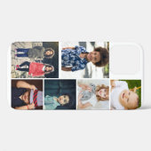 Aangepaste foto- en tekstfotocollage Case-Mate iPhone case (Achterkant (horizontaal))