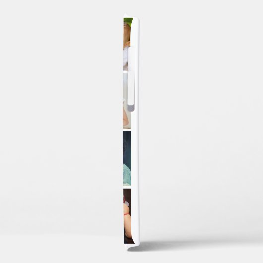 Aangepaste foto- en tekstfotocollage Case-Mate iPhone case (Achterkant / Links)