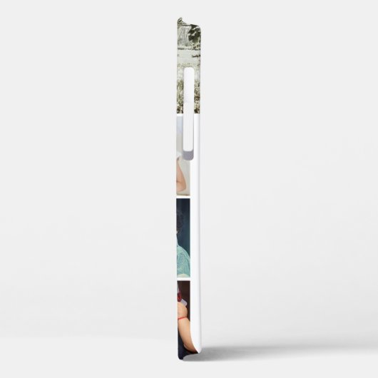 Aangepaste foto- en tekstfotocollage Case-Mate iPhone case (Achterkant / Links)