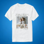 Aangepaste foto- en tekstfotocollage t-shirt<br><div class="desc">Maak een gepersonaliseerd foto keepsake t-shirt van Ricaso - voeg je eigen foto's en tekst - foto collage keepsake geschenken. Geweldig voor iedereen,  verander tekst om aan uw vereisten te voldoen. 's Werelds beste opa</div>