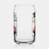 Aangepaste foto- en tekstkleur blikvorm glas (Links)