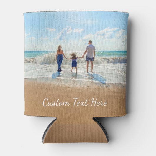 Aangepaste foto- en tekstKoelbox - Uw eigen ontwer Blikjeskoeler (Voorkant)