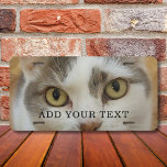 Aangepaste foto- en tekstlicentie Bord Nummerplaat<br><div class="desc">Upload een foto, voeg een naam of een tekst toe, en creëer gemakkelijk uw gepersonaliseerde bord van de vergunning. Klik OP AANPASSEN om de tekstkleur te wijzigen. U kunt dit ONTWERP overdragen op andere Zazzle producten en het aanpassen om de meeste Zazzle punten te passen. De standaard design van Studio...</div>