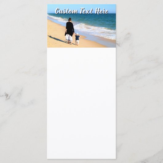 Aangepaste foto- en tekstmenu's Uw eigen ontwerp Menu (Voorkant)