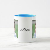 Aangepaste foto- en tekstmok, Gepersonaliseerde fo Mok (Midden)