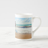 Aangepaste foto- en tekstMok - Uw fotoontwerp Porselein Kop (Rechts)