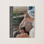 Aangepaste foto- en tekstpuzzel legpuzzel (Verticaal)