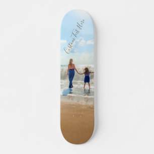 Aangepaste foto- en tekstskateboard - Uw eigen ont Persoonlijk Skateboard