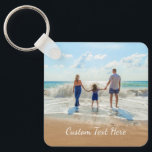 Aangepaste foto- en tekstSleutelhanger Uw familieo Sleutelhanger<br><div class="desc">Aangepaste foto en tekst - Uniek uw eigen ontwerp - Gepersonaliseerde familie / vrienden of persoonlijke cadeautjes - Voeg Jouw tekst en foto toe - vergroot en verplaats elementen met aanpassingsgereedschap!</div>