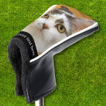 Aangepaste foto- en tekstverwerker golfheadcover<br><div class="desc">Upload een foto, voeg een naam of een tekst toe, en creëer gemakkelijk uw gepersonaliseerde golfkopdekking. Klik OP AANPASSEN om de tekstkleur te wijzigen. U kunt dit ONTWERP overdragen op andere Zazzle producten en het aanpassen om de meeste Zazzle punten te passen. De standaard design van Studio worden gemaakt in...</div>