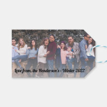 Aangepaste foto en zwarte tekst bericht