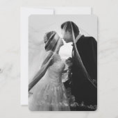 Aangepaste foto Engels herenhuis bruiloft Kaart (Achterkant)