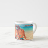 Aangepaste foto espresso cup uw eigen ontwerp espresso kop (Voorkant rechts)