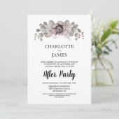 Aangepaste foto Eucalyptus bloemenbruiloft na fees Kaart (Staand voorkant)