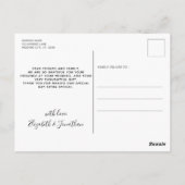 Aangepaste foto Eucalyptus Foliage Weddenschap Bed Briefkaart (Achterkant)