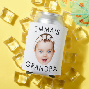 Aangepaste Foto Face Mom Oma Opa Verjaardag Blikjeskoeler