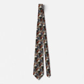 Aangepaste Foto Familie Necktie Stropdas (Voorkant)