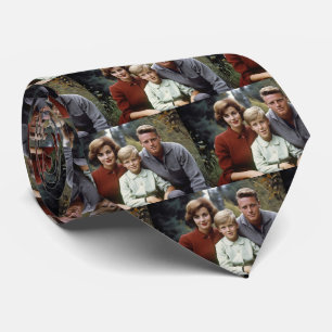 Aangepaste Foto Familie Necktie Stropdas