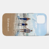 Aangepaste foto Familienaam Beste mama ooit Case-Mate iPhone Case (Achterkant (horizontaal))